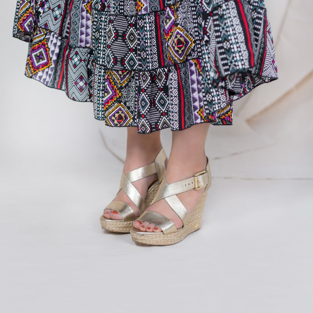 Golden Espadrilles
