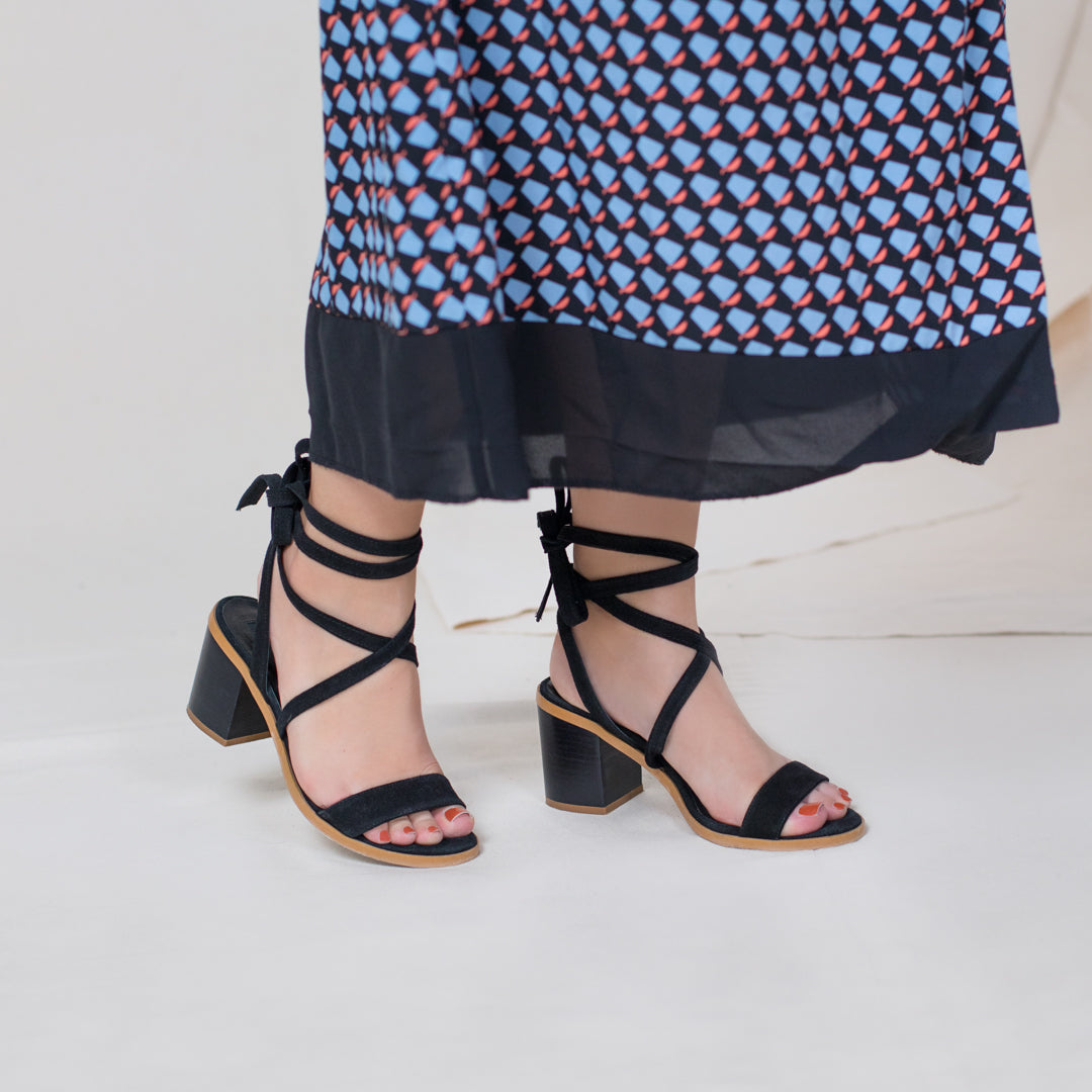 Ribboned Sandals