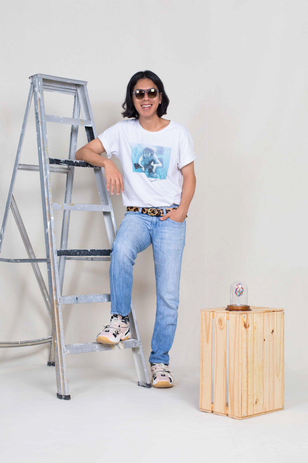 Mystic Vintage Sorcery Sunglasses in Grey Silver